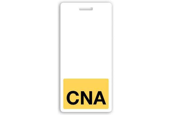 CNA Vertical Black Text Badge Buddy - 25 - All Things Identification