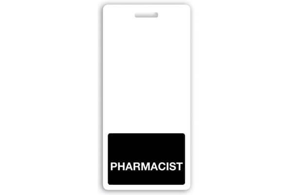 PHARMACIST Vertical Badge Buddy - 25 - All Things Identification