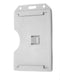 White Rigid Hard Plastic Vertical 2-Sided Multi-Card Holder 2.38" x 4.1" 1840-3088 - All Things Identification