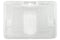 B-Holder Clear Rigid Hard Plastic Horizontal Holder 3.38" x 2.13" 1840-6650 - All Things Identification