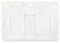 B-Holder White Rigid Hard Plastic Horizontal Holder, 3.38" x 2.13" 1840-6658 - All Things Identification