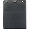 Black Vinyl Vertical Credential Wallet with Slot and Chain Holes 3" x 4.25" 1860-4001 - All Things Identification
