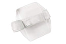 Clear Vinyl Vertical Arm Band Badge Holder with White Strap 2.38" x 3.38" 504-ARNW - All Things Identification