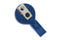 Royal Blue Twist-Free Mini-Bak Reel With Swivel Clip - 25 - All Things Identification