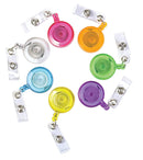Badge Reel - Translucent - 12 Reels - 68853 - All Things Identification