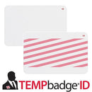 Thermal Printed OneStep Adhesive BLANK TimeBadge 2011 - All Things Identification