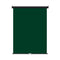 Retractable Photo Backdrop  Black Casing, 36" x 48" - GREEN - All Things Identification