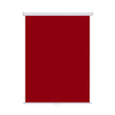 Retractable Photo Backdrop White Casing,  36" x 48" - RED - All Things Identification