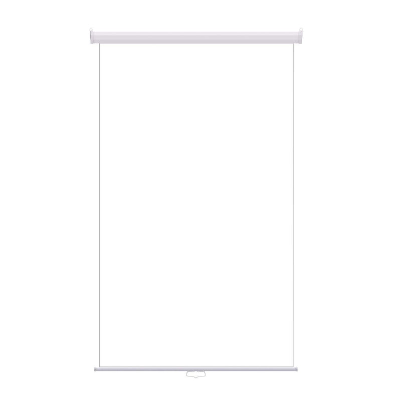 Retractable Photo Backdrop White Casing,  48" x 84" - White - All Things Identification