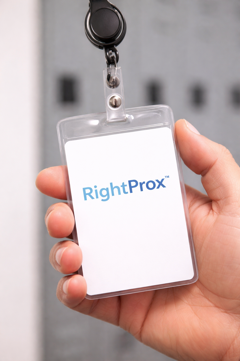 Prox Card Icon RightProx™ Compatible ISO with Magnetic Stripe Thin Composite Proximity ...