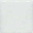 Brady 1840-1625 Vertical Three-Slot Event Badge Holder, 4.21" x 6.00" - 100 Pack