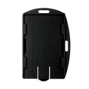 Brady 1850-0001 NextLife Rigid Two-Card Badge Holder, Black - 100 Pack