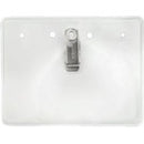 Brady Horizontal Clothing-Friendly Vinyl Badge Holder