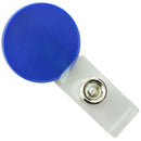 Brady Round Metallic Blue LogoClip Badge Clip