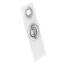 Brady Clear 1-Hole Vinyl Badge Strap