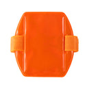 Brady Reflective Vertical Armband Badge Holder - Orange