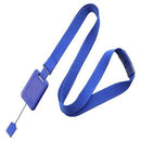 Brady 5/8-inch SlimReel Lanyard and Badge Reel System - Royal Blue