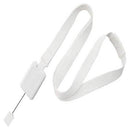 Brady 5/8-inch SlimReel Lanyard and Badge Reel System - White