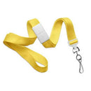 Brady 5/8-inch Flat Breakaway Lanyard - Yellow / Swivel Hook