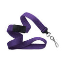 Brady 5/8-inch Flat Breakaway Lanyard - Purple / Swivel Hook