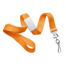 Brady 5/8-inch Flat Breakaway Lanyard - Orange / Swivel Hook