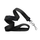 Brady 5/8-inch Flat Breakaway Lanyard - Black / Swivel Hook