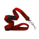 Brady 5/8-inch Flat Breakaway Lanyard - Red / Swivel Hook