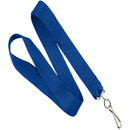 Brady 3/4-inch Flat Lanyard with Swivel Hook - Royal Blue