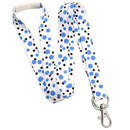 Brady 5/8-inch Polka Dot Breakaway Lanyard - Blue