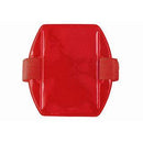 Brady Reflective Vertical Armband Badge Holder - Red