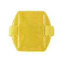 Brady Reflective Vertical Armband Badge Holder - Yellow