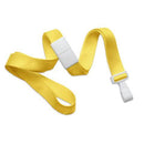Brady 5/8-inch Flat Breakaway Lanyard - Yellow / Plastic Hook
