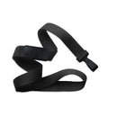 Brady 5/8-inch Flat Breakaway Lanyard - Black / Plastic Hook