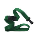 Brady 5/8-inch Flat Breakaway Lanyard - Green / Plastic Hook