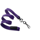 Brady 3/8-inch Breakaway Lanyard with Black Oxide Swivel Hook - Purple