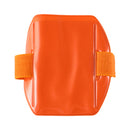 Brady Orange Vertical Armband Badge Holder - Orange