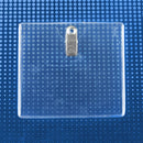 Brady Premium Clip-On Vinyl Badge Holder - Government/Horizontal (4x3.5 in)