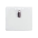 Brady Horizontal Vinyl Badge Holder with Rotating Clip - Government