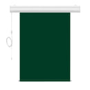 Green chroma key motorized backdrop, white casing, 36 x 48