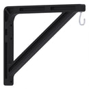 Black 11-inch wall bracket for retractable photo backdrop, set of two