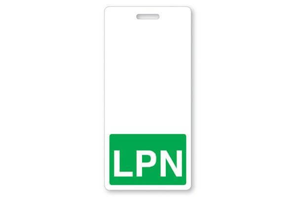LPN Vertical Badge Buddy - 25 - All Things Identification