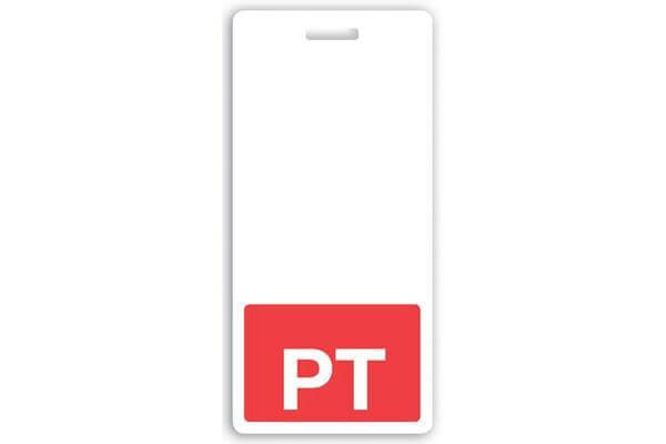 PT Vertical Red Badge Buddy  - 25 - All Things Identification