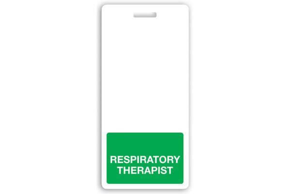 RESPIRATORY THERAPIST Vertical Badge Buddy - 25 - All Things Identification
