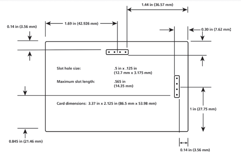 1386 RightProx™ Printable PVC Proximity Card
