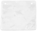 Clear Vinyl Horizontal Holder with Two Attachment Holes, 3.88" x 3" - All Things Identification