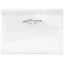 Clear Rigid Vinyl Horizontal Name Tag Holder with Nickel-Plated Steel Pin 4" x 3" 1825-2400 - All Things Identification