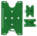 Colored Rigid Hard Plastic Convertible Card Holder - 100 Badge Holder 1840-3014 - All Things Identification