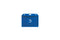 Blue Horizontal 2-Sided Multi-Card Holder 3.65" x 2.94" 1840-3052 - All Things Identification