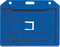 Blue Horizontal 2-Sided Multi-Card Holder 3.65" x 2.94" 1840-3052 - All Things Identification