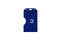 Blue Rigid Hard Plastic Vertical 2-Sided Multi-Card Holder 2.38" x 4.1" 1840-3082 - All Things Identification